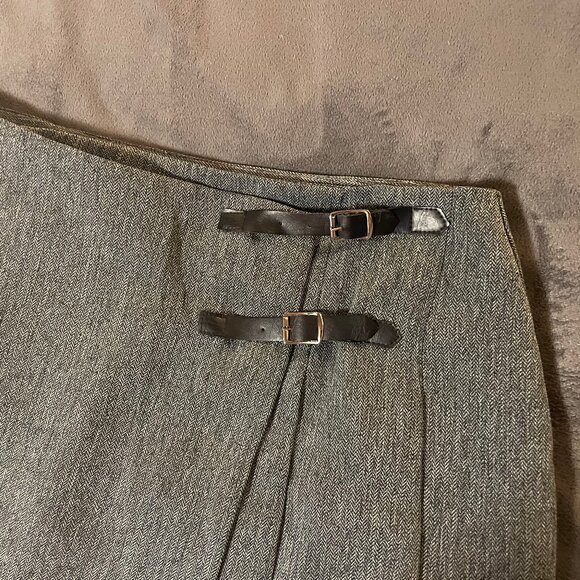 Classic Suzy Shier Tweed Wrap Skirt (S) - Picture 4 of 7